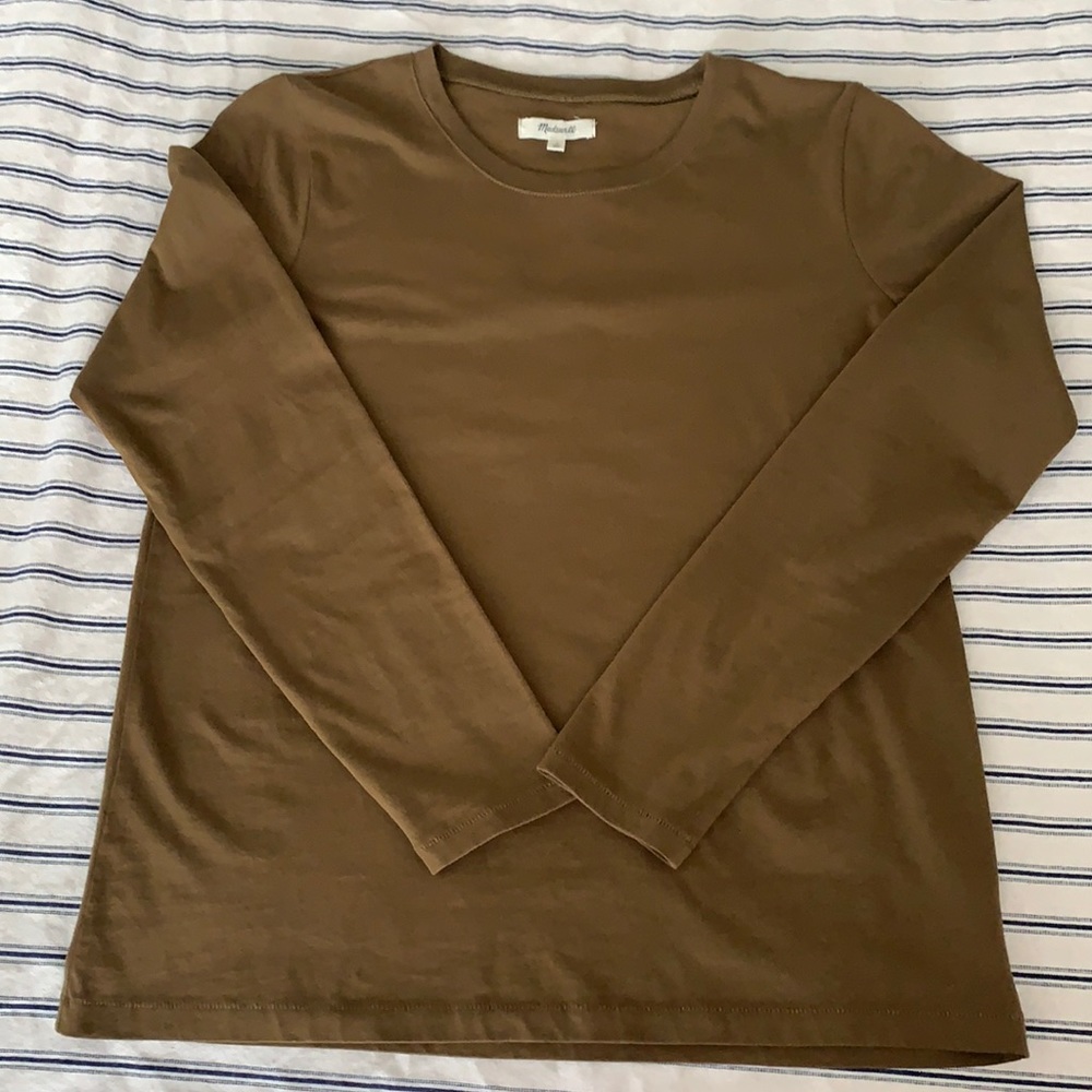 Madewell boyfriend long sleeve tee